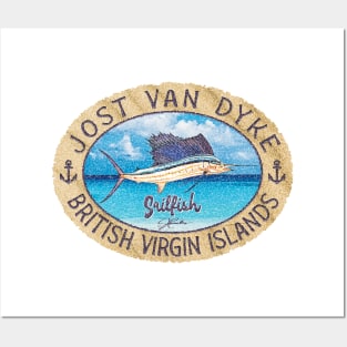 Jost Van Dyke, British Virgin Islands, Sailfish Posters and Art